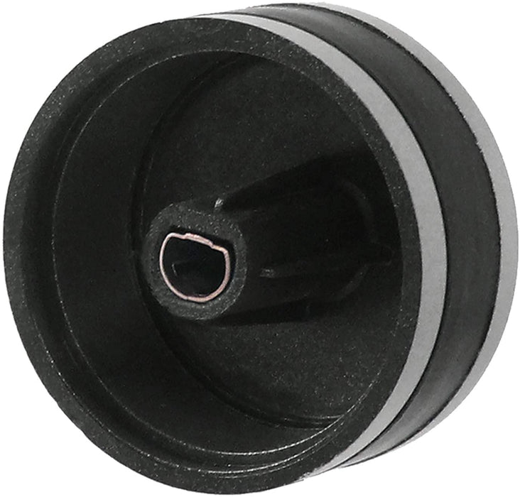 Oven Knob for LAMONA 450002486 LAM3200 LAM3204 LAM3401 Oven Cooker Control Switch (Silver / Black, Pack of 2)