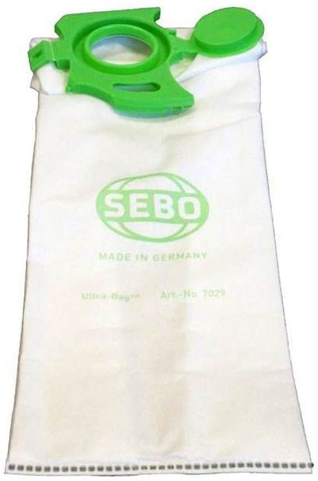 SEBO Vacuum Cleaner Dust Bags Genuine Felix UltraBag 7029ER (Pack of 8) + 10 Fresheners