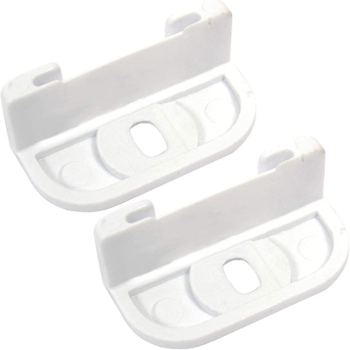 Sliding Hinge Door Guide Slider Bracket for Stoves 444445461 444445462 Fridge Freezer (Pack of 2)