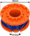 2.5m Line & Spool for XCEED EX36CGT Strimmer Trimmer (Pack of 2)
