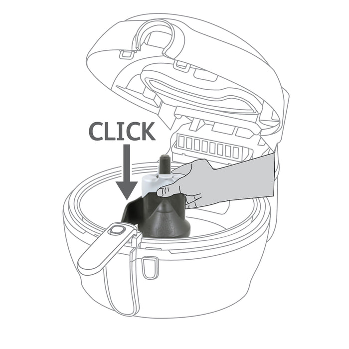Fryer Filter + Mixing Paddle Blade for TEFAL Actifry Plus GH800015 GH800215