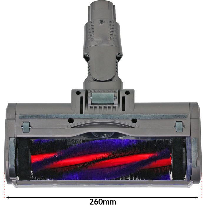 Carbon Fibre Motorhead Floor Tool + Blue Extension Rod Wand for Dyson DC59 Vacuum Cleaner