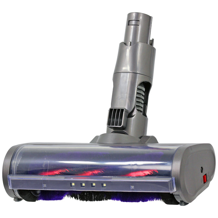 Carbon Fibre Motorhead Floor Tool + Blue Extension Rod Wand for Dyson DC62 Vacuum Cleaner