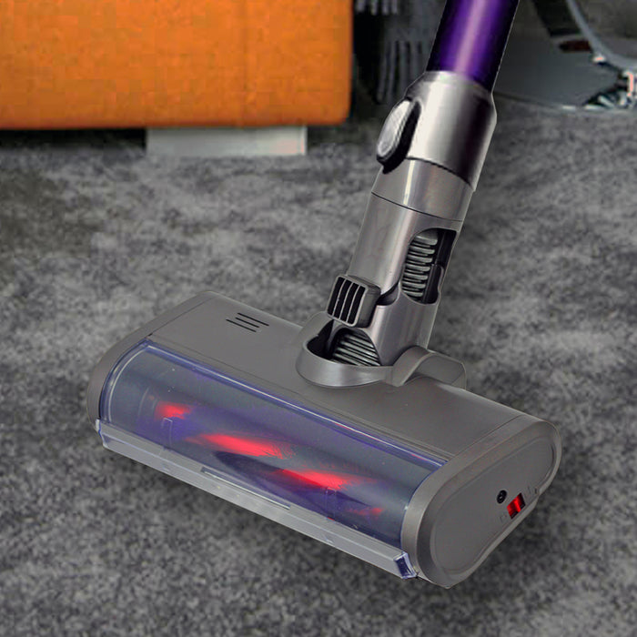 Carbon Fibre Motorhead Floor Tool + Blue Extension Rod Wand for Dyson DC62 Vacuum Cleaner