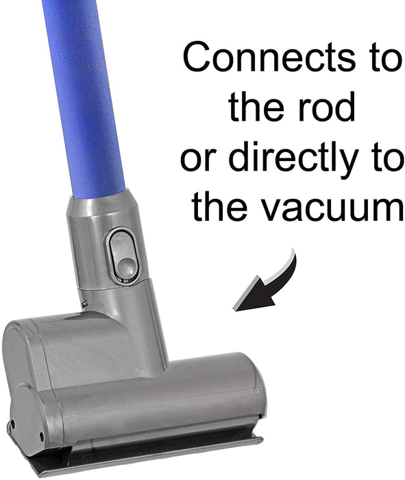 Mini Turbine Tool Brush Head + Trigger Lock for DYSON SV03 SV04 SV06 SV09 Vacuum Cleaner