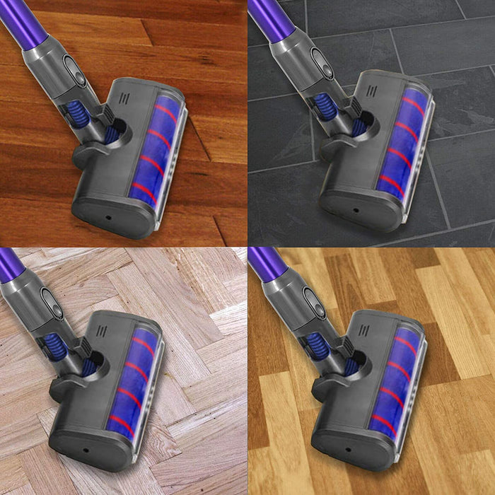 Soft Roller Floor Tool Extension Rod Crevice for DYSON DC58 DC59 DC62 V6 Vacuum Cleaner