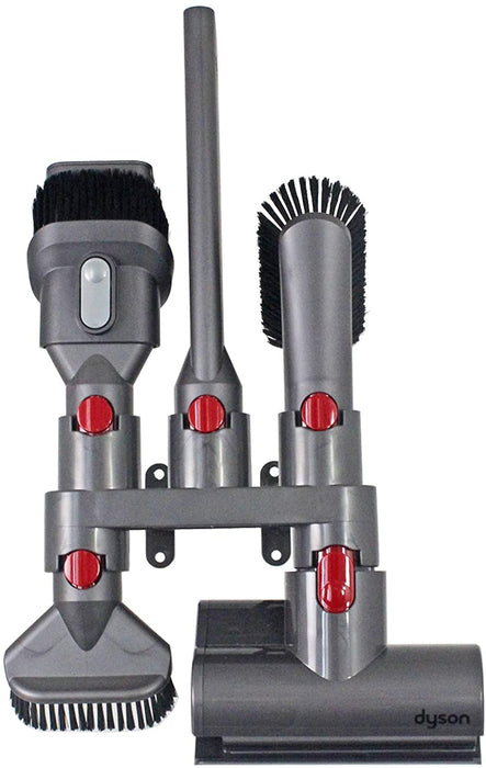 Wall Mounted Accessory Tool Holder Rack + Trigger Lock for DYSON V10 SV12 Vacuum Cleaner