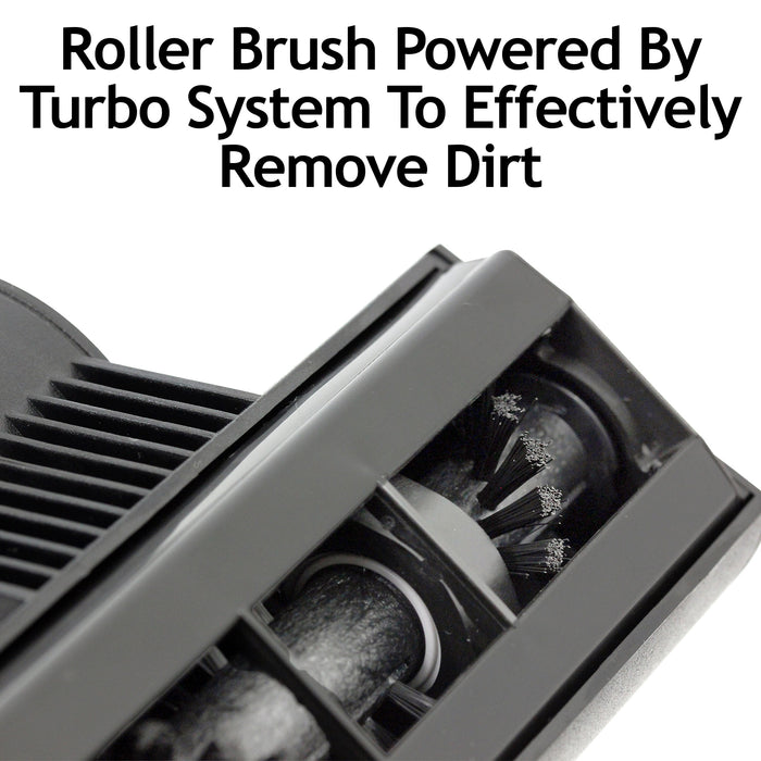 Turbo Brush for Shark DuoClean Lift-Away Rotator Vacuum Cleaner 35mm Mini Turbine Floor Tool