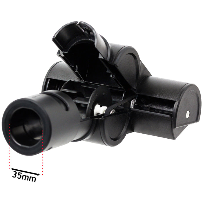 Turbo Brush for Shark DuoClean Lift-Away Rotator Vacuum Cleaner 35mm Mini Turbine Floor Tool