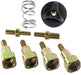 UNIVERSAL Dual Line Manual Feed Head with Bolts + Refill for Strimmer/Trimmer/Brushcutter
