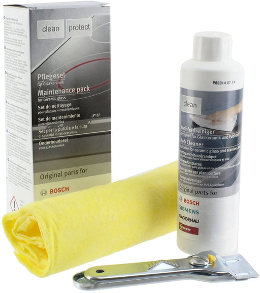BOSCH Cooker Glass & Ceramic Hob Cleaning Kit