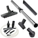 Telescopic Rod & Mini Brush Tool Kit for NUMATIC HENRY HETTY Vacuum Cleaners (32mm Diameter)