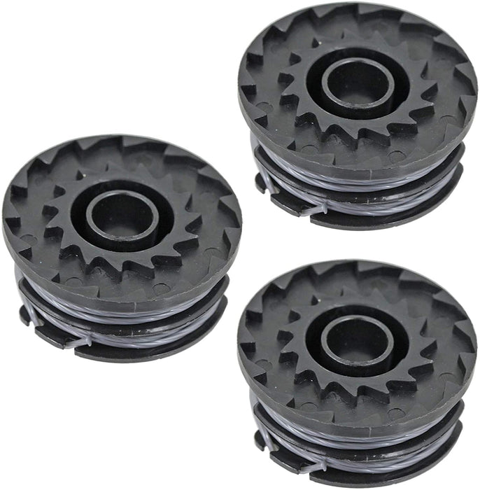Line & Spool for GREENWORKS Strimmer Trimmer 3m (Pack of 3)