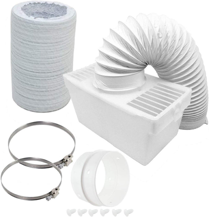 Condenser Box & Extra Long Hose Kit for Hotpoint Tumble Dryer (7 Metres)