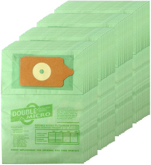 Paper Dust Bags for Numatic Henry Henry Hetty James Vacuum Cleaner (Pack of 40)
