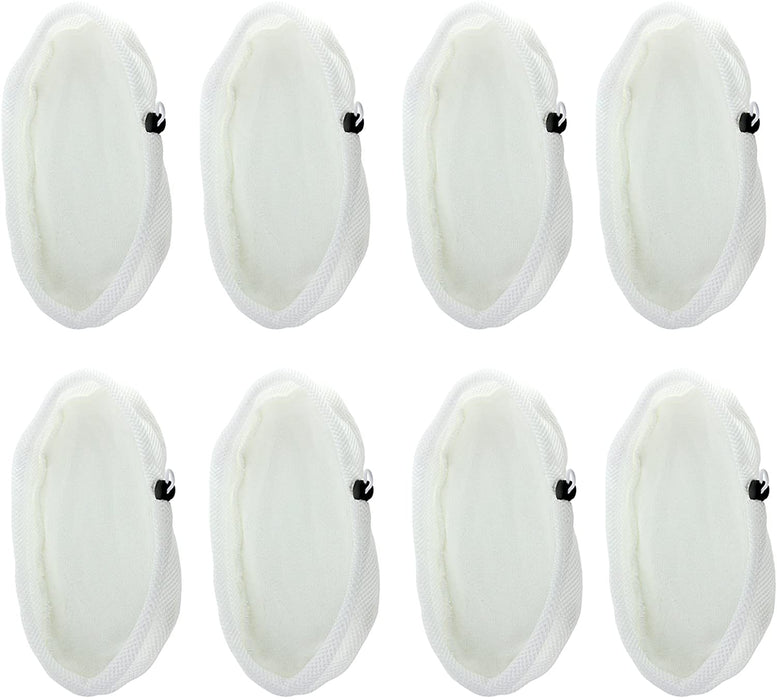 Hard Floor Cleaning Cloth Pads for Morphy Richards 720021 720502 Steam Cleaner Mop (Pack of 8)