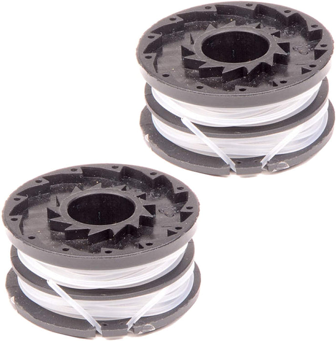Twin Line Spool for SPEAR & JACKSON S3525ET Strimmer Trimmer (Pack of 2)