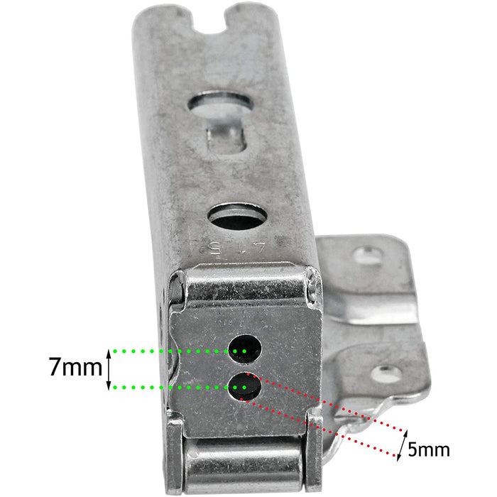 Door Hinge for FIRENZI FFR100 FLF140 FRF120 Fridge Freezer - Integrated Upper Right / Lower Left Hand Side