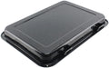 Medium Grill Pan, Rack & Dual Detachable Handles with Adjustable Shelf 