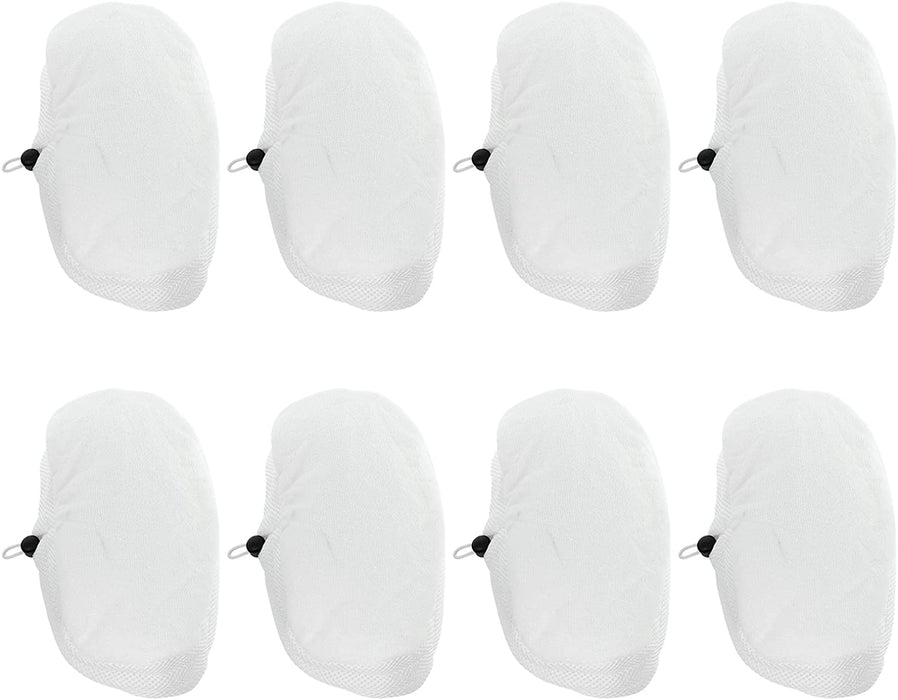Hard Floor Cleaning Cloth Pads for Morphy Richards 720021 720502 Steam Cleaner Mop (Pack of 8)