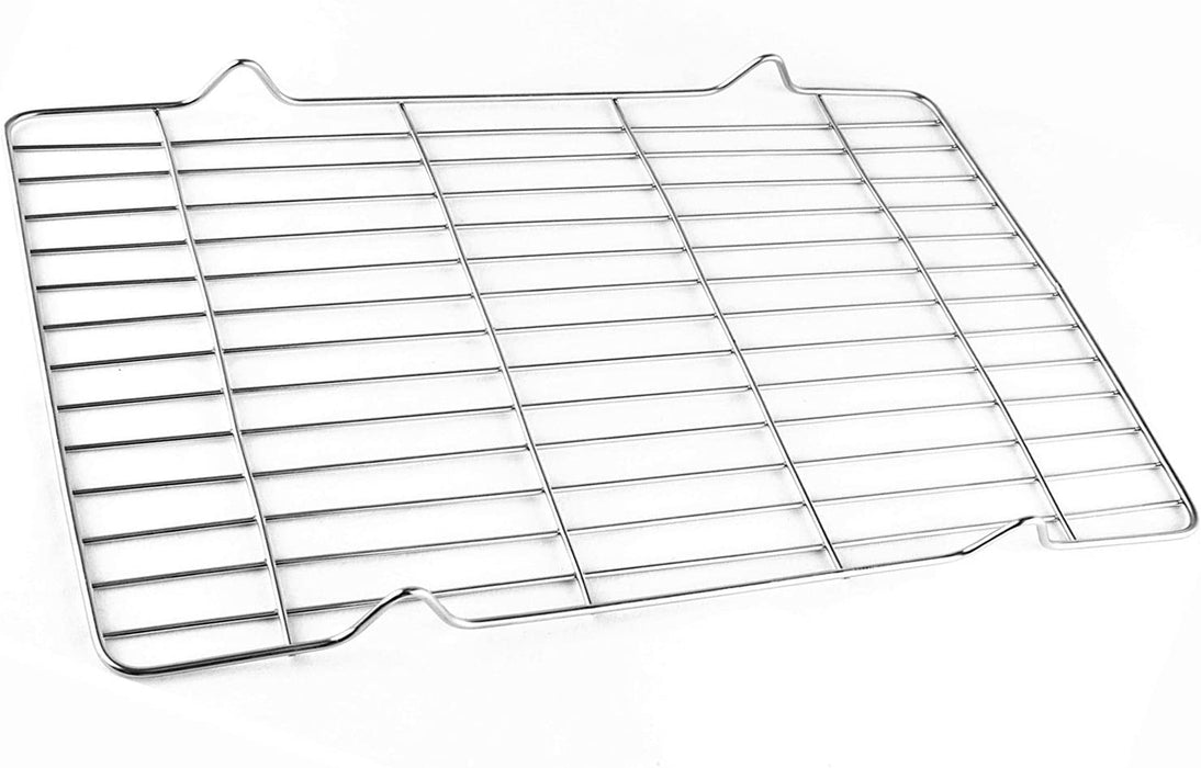 Universal Grill Pan Grid Mesh Rack for Oven Cooker 344mm x 222mm