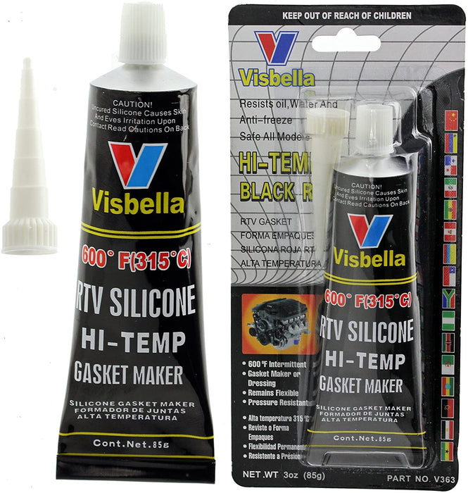 Oven Glass Door Glue Seal High Temperature Hi Temp Resistant Silicone -80ºF to 600ºF