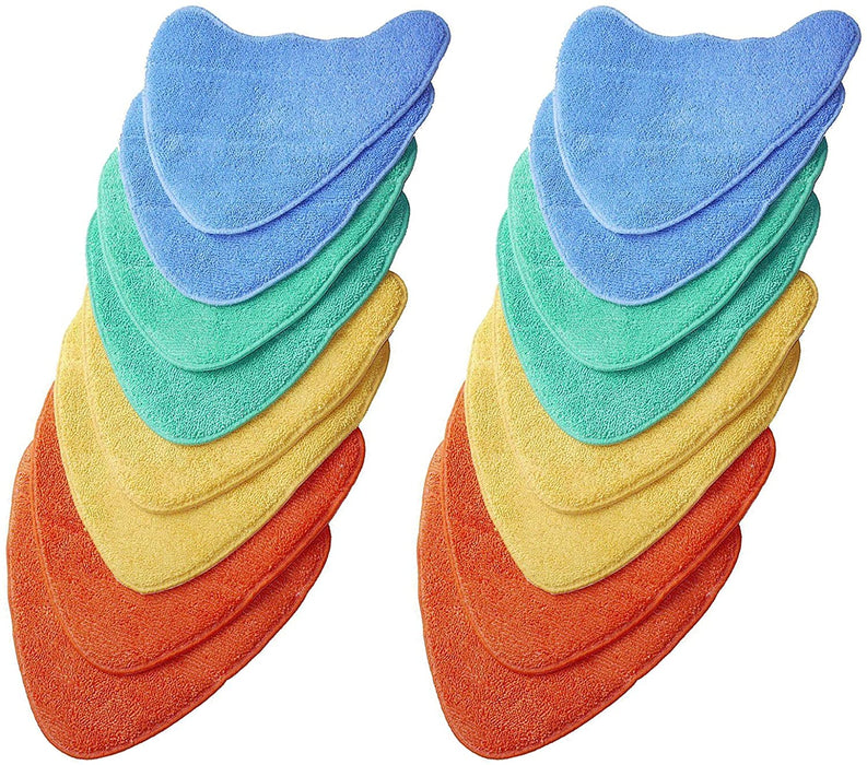 Premium Cover Pads for Vax Bionaire Duet Master S7 Steam Cleaner Mop (Pack of 16)