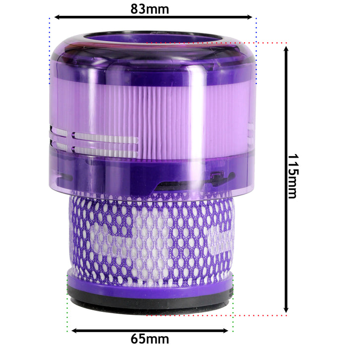 DYSON Omni-Glide Filter Omniglide + Plus SV19 Washable Vacuum Cleaner Genuine