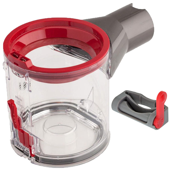 Dust Bin Handheld Cordless + Trigger Lock for Dyson V8 SV10 Vacuum Cleaner