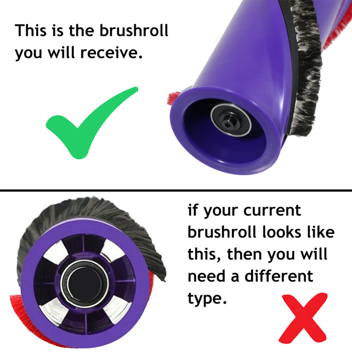 Dyson Genuine Vacuum Cleaner Brushroll Brush Bar Roller (969569-01) V10 V11 SV12 SV14 SV15