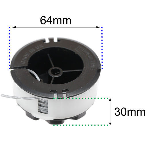 Strimmer Line Spool for BOSCH UniversalGrassCut 18 18-26 18-260 Trimmer 6m F016800570