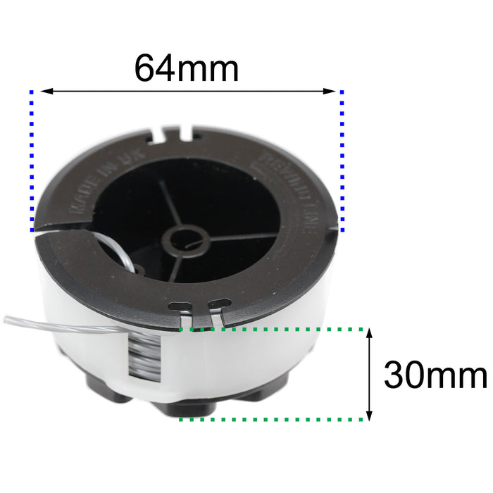 Strimmer Line Spool for BOSCH UniversalGrassCut 18 18-26 18-260 Trimmer 6m F016800570