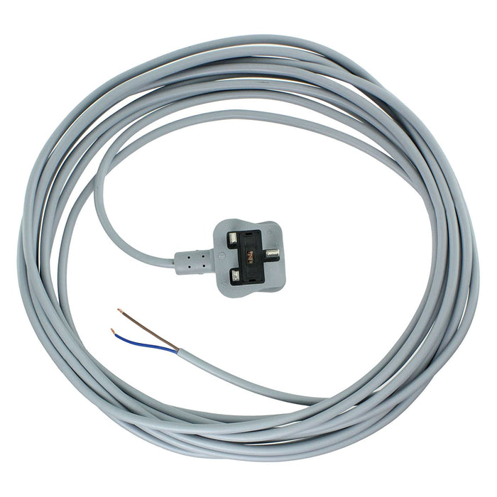 Mains Cable for VAX Vacuum Cleaner Hoover Lead Grey 8M Replacement