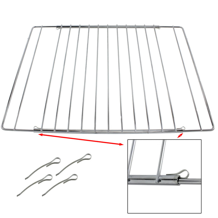 Universal Adjustable Extendable Oven Shelf (310 x 345-565mm, Pack of 3)