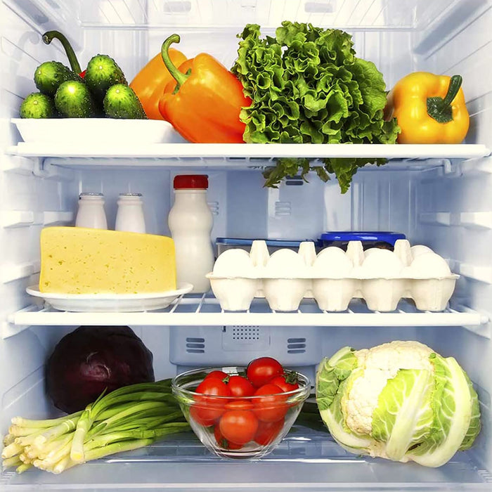 Fridge Shelf for SMEG Adjustable Plastic Coated White Extendable Shelves (Pack of 3)