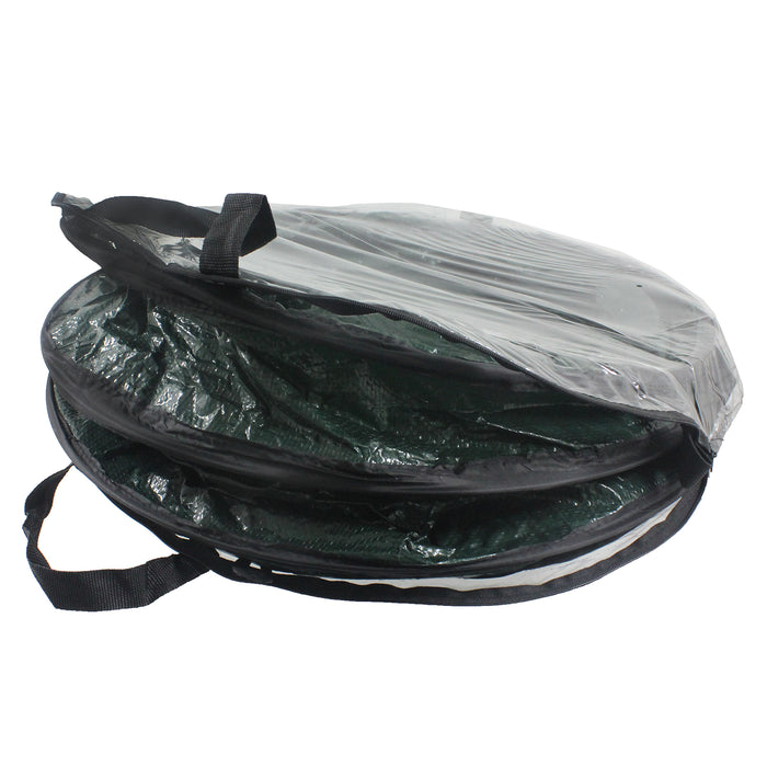 Collapsible Garden Bag Large Reusable Carry Handles Waste Bin Refuse Sack 90L x 4