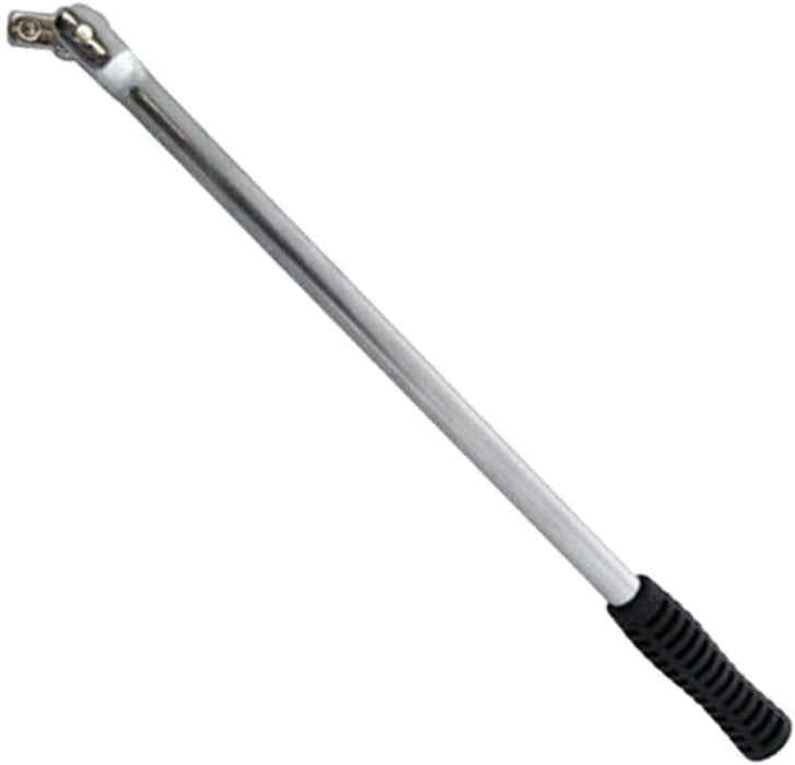 1/2" Drive Breaker Bar Wheel Balance Flexi Socket Head + 18" Tyre Iron + Socket Set (10mm, 13mm, 17mm & 19mm)