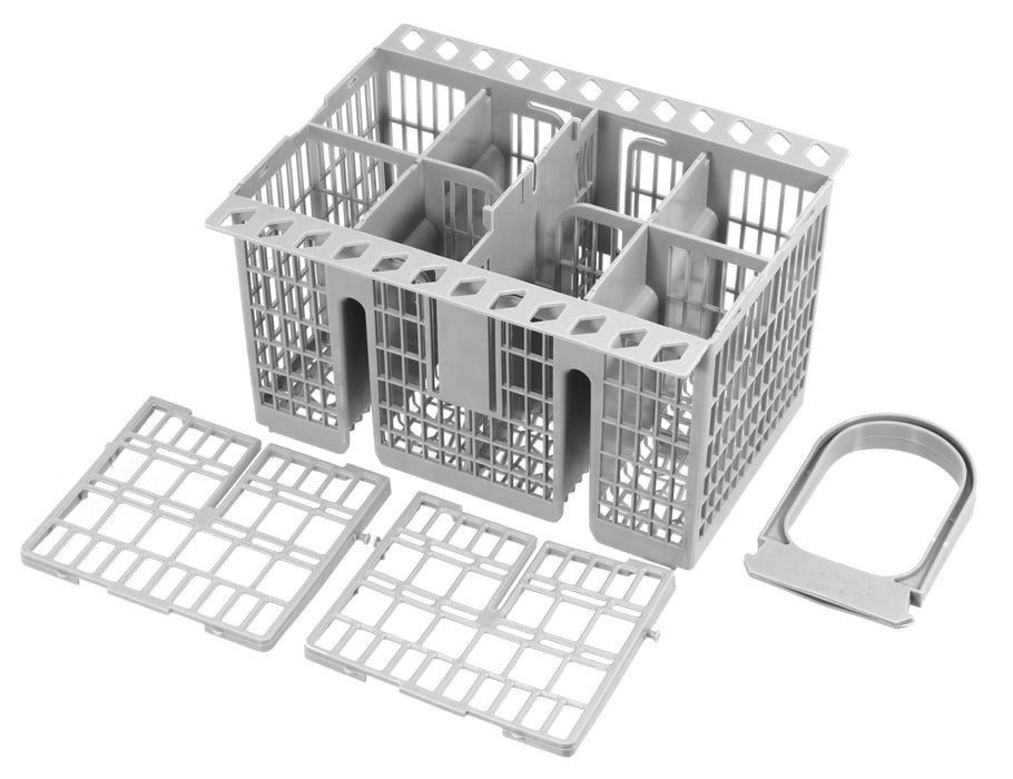 SPARES2GO Universal Dishwasher Basket Cutlery Cage (Detachable Handle)
