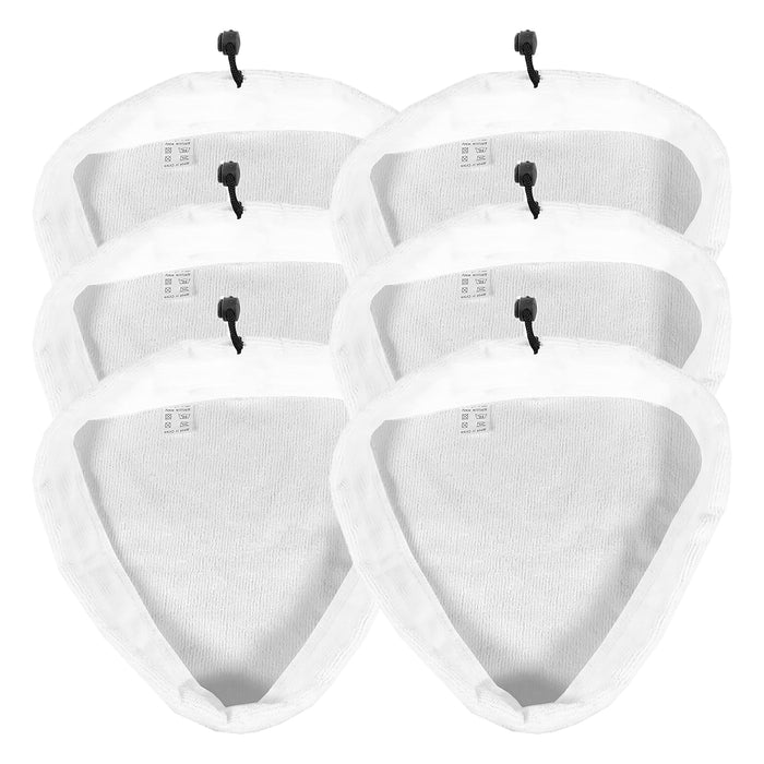 Microfibre Cloth Cover Pads for Bionaire BA70264uk Steam Cleaner Mop (Pack of 6)