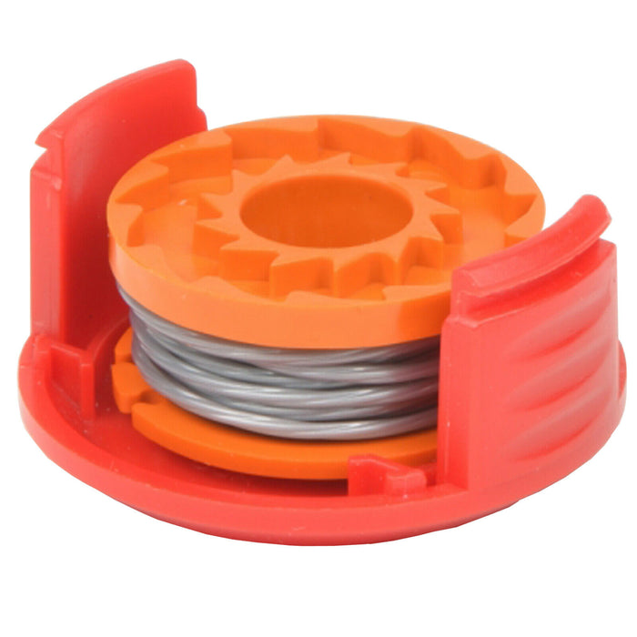 Spool Cover & Line for QUALCAST CLGT1825D CGT25 Grass Trimmer Strimmer 4 Spools