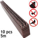 Fence Security spikes Wall Pest Security Strips Brown 5m