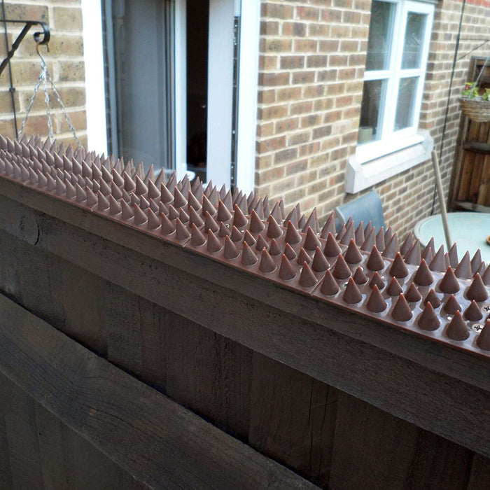 Garden Fence Wall Anti-Climb Security Spikes (100 Pcs, 50m)
