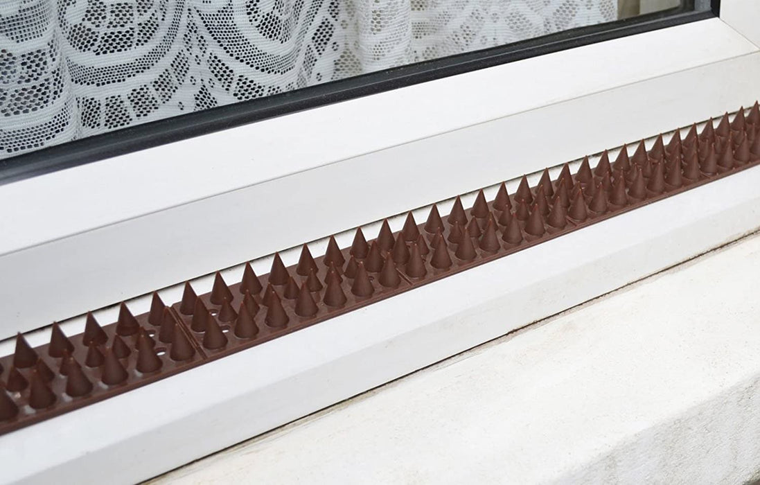 Garden Fence Wall Anti-Climb Security Spikes (50 Pcs, 25m)