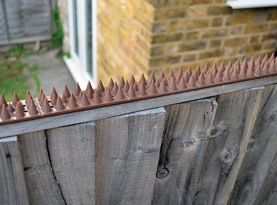 Garden Fence Wall Anti-Climb Security Spikes (10 Pcs, 5m)