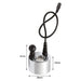Opti-Myst Electric Fire Transducer Glass Disk for DIMPLEX M-011B M011B