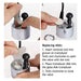 Opti-Myst Electric Fire Transducer Glass Disk for DIMPLEX M-011B M011B