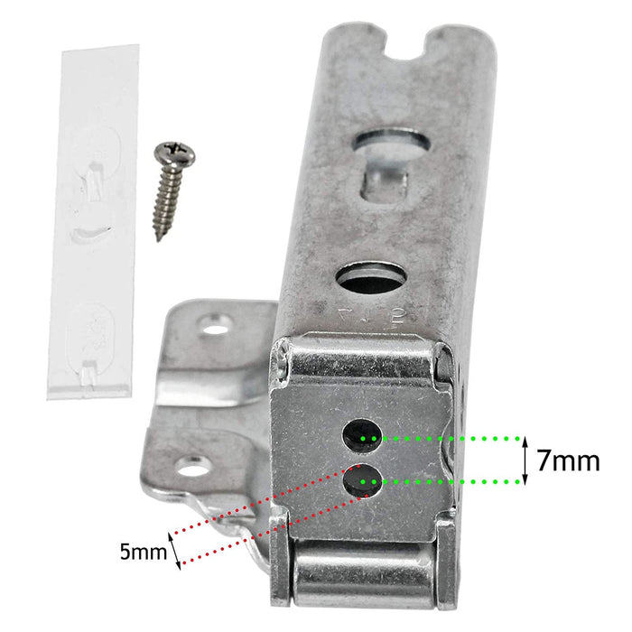 Integrated Fridge Door Hinges for LAMONA DIPLOMAT Freezer 3362 3363 5.0 41,5