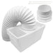 Condenser Vent Box & Hose Kit for Electra Vented Tumble Dryers (1.25m)
