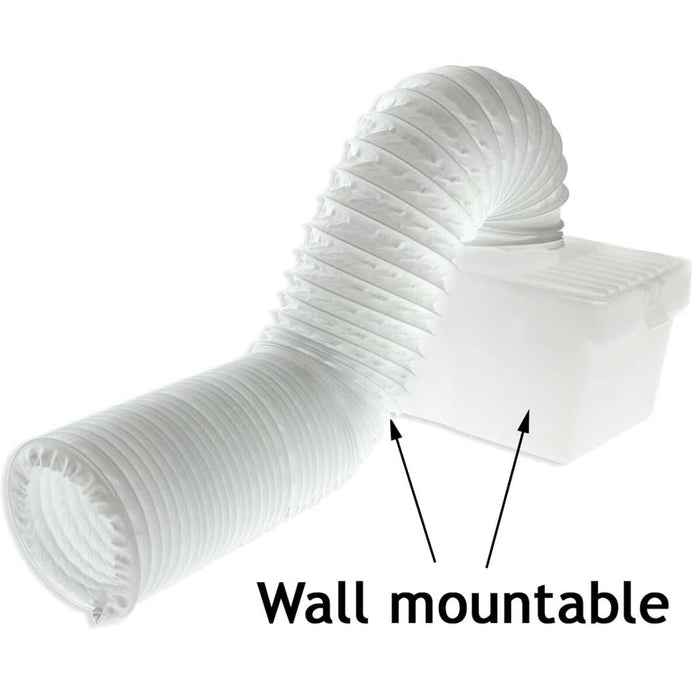 Condenser Vent Box & Hose Kit for Whirlpool Vented Tumble Dryers (1.25m)