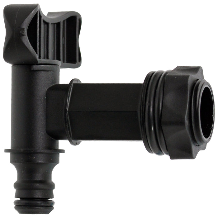 UNIVERSAL Water Butt Tap 3/4" BSP Quick Connect Rain Barrel Home Brew Beer